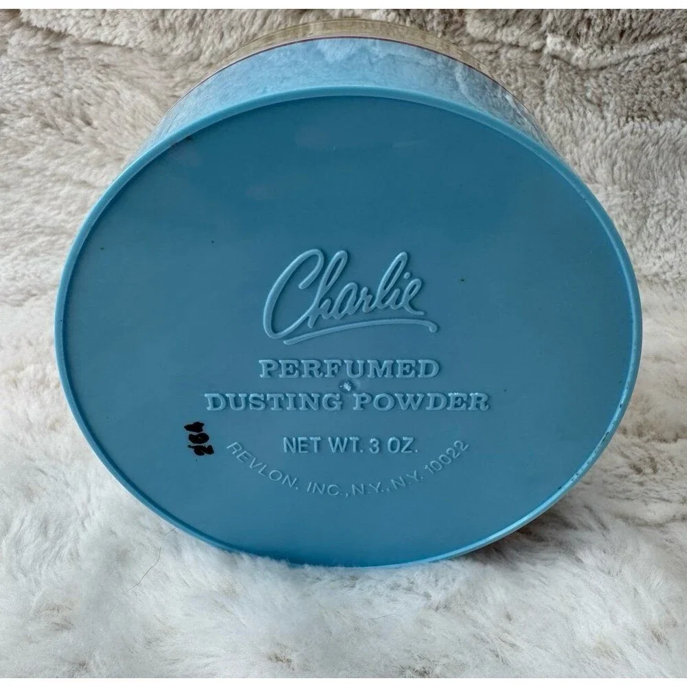 Vtg Revlon CHARLIE Perfumed Dusting Powder~3 oz~Body Powder w/ Puff New Sealed